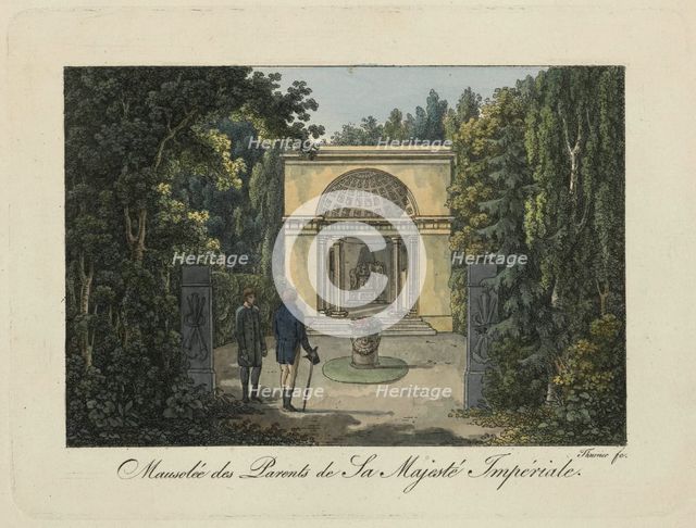 Monument to the Parents in Pavlovsk Park, 1810s. Creator: Thurner (active first quarter of the 19th century).