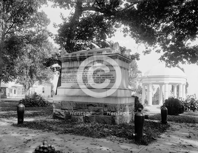 Monument to the Unknown Dead, National Cemetery, Arlington, c1900. Creator: Unknown.