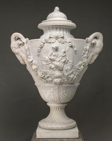 Monumental Urn, c. 1860. Creator: Claude Michel