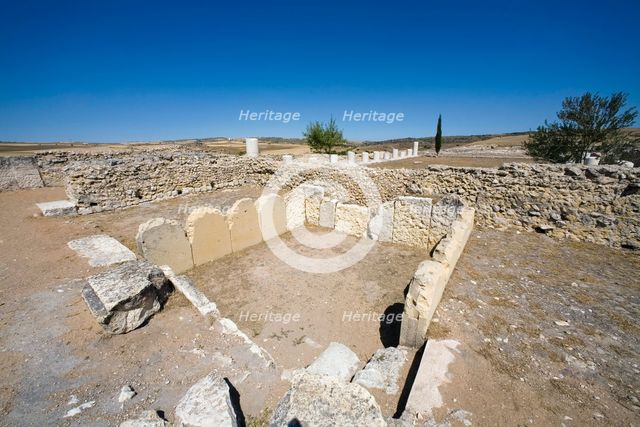 Monumental baths, Segobriga, Spain, 2007. Creator: Samuel Magal.