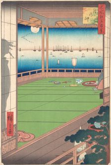 Moon Viewing Point, 1857., 1857. Creator: Ando Hiroshige