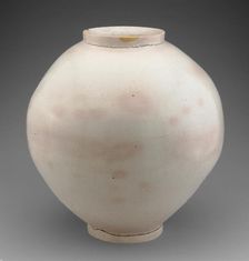 Moon Jar, Korea, Joseon dynasty (1392-1910), 17th century. Creator: Unknown