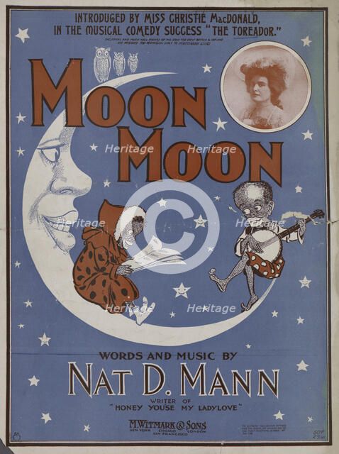 'Moon, moon', 1901. Creator: Unknown.