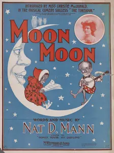 Moon, moon 1901. Creator: Unknown