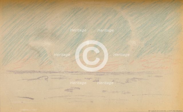 'Moon-Ring with Mock Moons, and a suggestion of Horizontal Axes, 24th November 1893', (1987) Artist: Fridtjof Nansen.