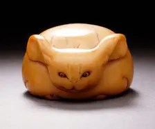 Moon-Shaped Rabbit, 18th century. Creator: Unknown