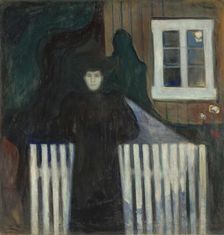 Moonlight, 1893. Creator: Edvard Munch