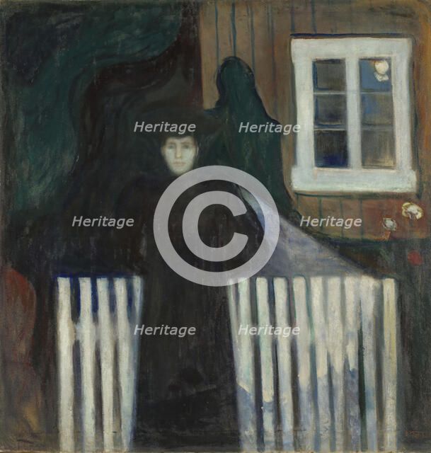 Moonlight, 1893. Creator: Edvard Munch.