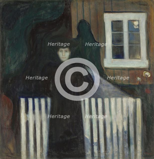 Moonlight, 1893. Creator: Munch, Edvard (1863-1944).