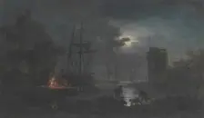 Moonlight, n.d.. Creator: Attributed to Joseph Vernet