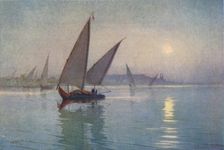 Moonlight on the Nile, near Cairo c1880, (1904). Artist: Robert George Talbot Kelly