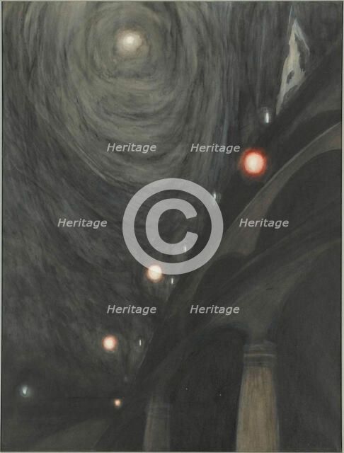 Moonlight and Light, c. 1909. Creator: Spilliaert, Léon (1881-1946).