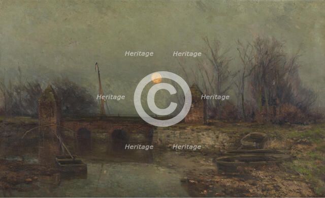 Moonlight, c1850-1910. Creator: Jacques Rosseels.