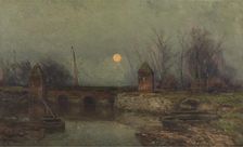 Moonlight, c1850-1910. Creator: Jacques Rosseels