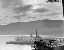 Moonlight from Old Fort William Henry, Lake George, N.Y., c.between 1910 and 1920. Creator: Unknown