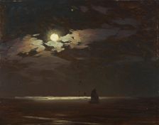 Moonlight, late 19th-early 20th century. Creator: Vladimir Orloffskij