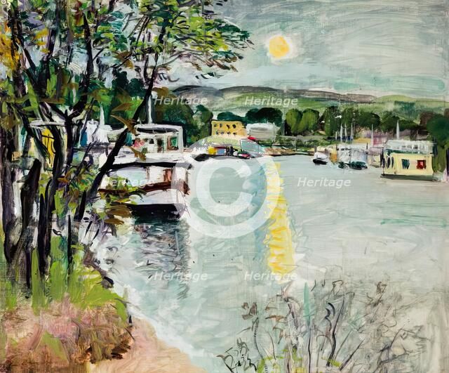 Moonlight, Loch Lomond, c1924. Creator: George Leslie Hunter.