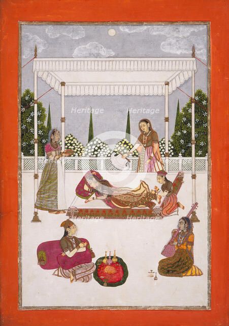 Moonlight Serenade (image 1 of 2), between 1750 and 1775. Creator: Unknown.