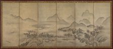Moonlit Landscape, late 1500s. Creator: Unknown