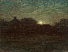 Moonrise, 1895. Creator: Dwight William Tryon