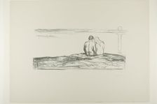 Moonrise, 1908/09. Creator: Edvard Munch