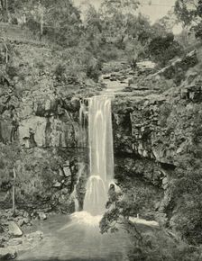 Moorabool Falls, Victoria 1901. Creator: Unknown