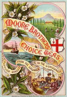 Moore Brothers Choice Teas, 19th century