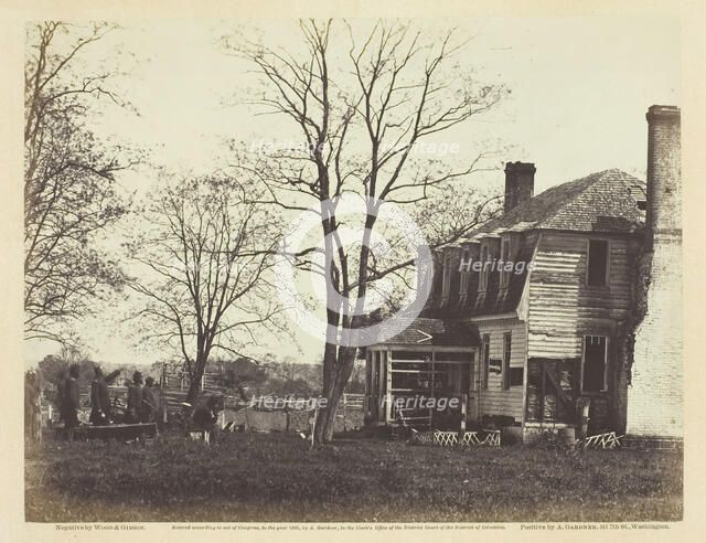 Moore House, Yorktown, Virginia, May 1862. Creator: Wood & Gibson.