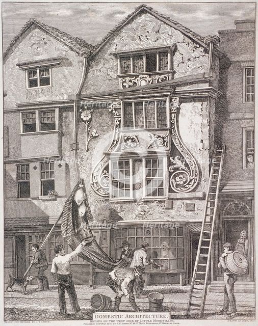 Moorfields, London, 1814. Artist: John Thomas Smith