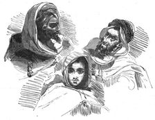 'Moorish Types; A Ride to Gebel-Mousa, in North-Western Barbary 1875. Creator: Trorey Blackmore