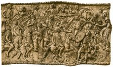 Moorish calvalry under Lusius Quietus fighting against the Dacians, (1902)