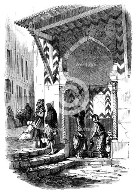 Moorish Fountain, Algiers, 1858. Creator: Unknown.