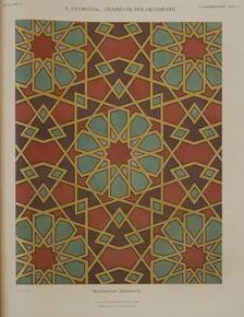 Moorish network, 1874. Creator: Unknown