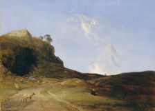 Moorland landscape 1840. Creator: Thomas Creswick