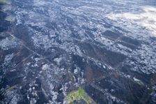 Moorland, near Mossley, burned by wildfires, Oldham, 2018. Creator: Emma Trevarthen