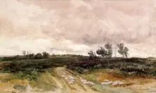 Moorland Scene 1878. Artist: Thomas Collier