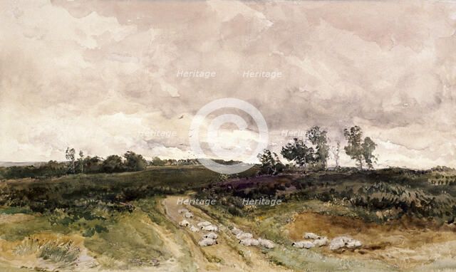 'Moorland Scene', 1878. Artist: Thomas Collier