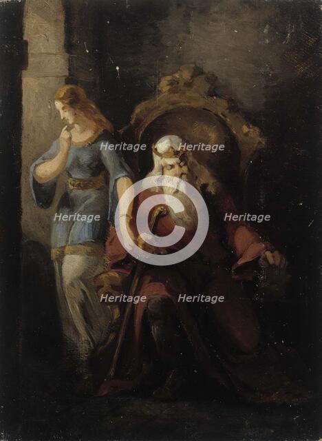 Morannal and Oihonna, 1855. Creator: Karl Anders Ekman.