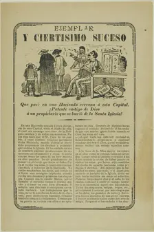 Moral Lesson and Most Certain Event, n.d. Creator: José Guadalupe Posada