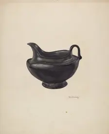 Moravian Pitcher, 1938. Creator: William Ludwig