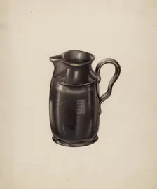 Moravian Pitcher, c. 1938. Creator: Wellington Blewett