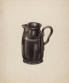 Moravian Pitcher, c. 1938. Creator: Wellington Blewett