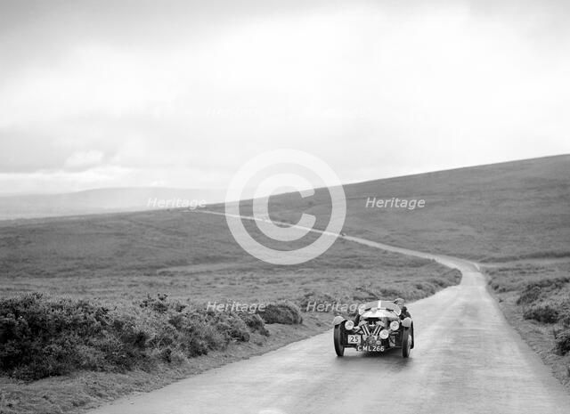 Morgan 3 wheeler of JF Kentish, winner of a bronze award at the MCC Torquay Rally, July 1937. Artist: Bill Brunell.