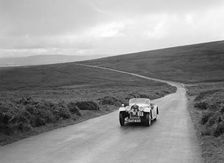 Morgan 4/4 of JC Harris competing at the MCC Torquay Rally, July 1937. Artist: Bill Brunell