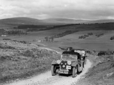Morgan 4/4, John Frankland Heaton, 1938 Scottish Rally. Creator: Unknown