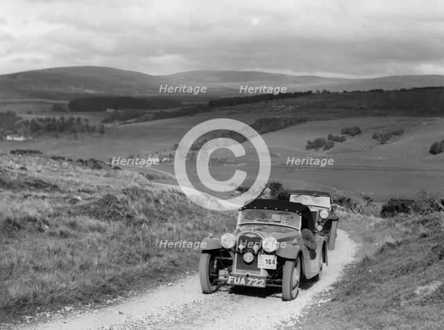 Morgan 4/4, John Frankland Heaton, 1938 Scottish Rally. Creator: Unknown.