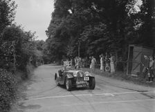 Morgan of TH Cole Jr at the MCC Torquay Rally, July 1937. Artist: Bill Brunell