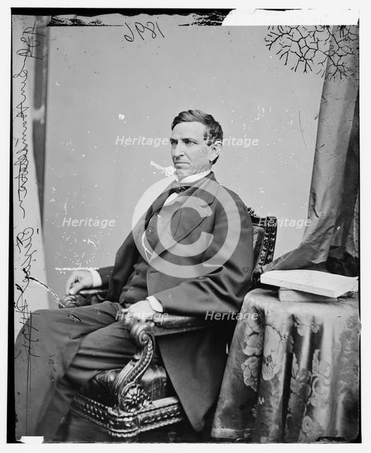 Morgan Calvin Hamilton of Texas, between 1860 and 1875. Creator: Unknown.