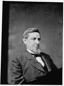 Morgan Calvin Hamilton of Texas, between 1870 and 1880. Creator: Unknown