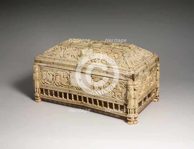 Morgan Casket, Southern Italy, 11th-12th century. Creator: Unknown.